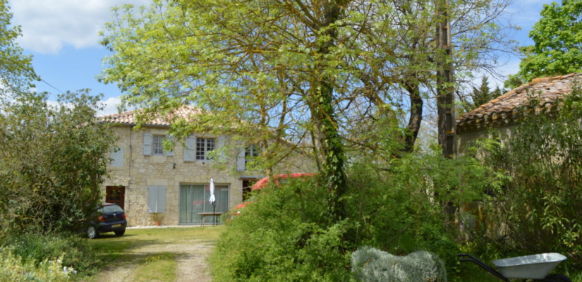 Stone property with outbuildings on 3,26 ha (1,5 ha is oaks wood) on top of the hill